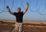 Installing Barbed Wire