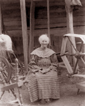 Woman and a Spinning Wheel
