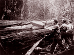 Men Sawing a Log