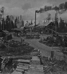 Lumber Camp in New Hampshire