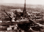 Aerial of the Eiffel Tower