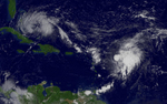 Hurricane Philippe and Tropical Storm Rita
