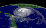 Hurricane Jeanne Over Florida