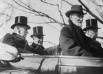 Woodrow Wilson, Warren G. Harding, Philander Knox, and Joseph Cannon