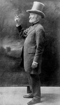 Joseph Cannon Smoking a Cigar