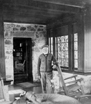 Andrew Carnegie in His Cottage