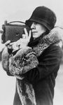 Grace Coolidge Taking a Picture