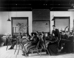 Teacher and Students in a Classroom
