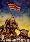 Picture of Raising the Flag at Iwo Jima