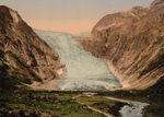 Glacier, Bojumsbrae, Sognefjord, Norway