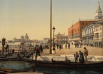 Boats and Doges’ Palace, Venice, Italy