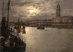 Grand Canal and Doges’ Palace at Night