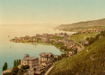 Lakefront Buildings, Montreux and Clarens, Switzerland