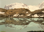 Monte Rosa Reflecting in Riffel Lake, Switzerland