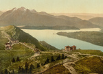 Lake Lucerne, Staffel and Mount Pilatus, Rigi, Switzerland