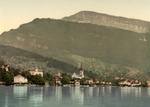 Village of Weggis on Lake Lucerne