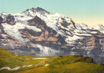 Jungfrau Mountain and Scheidegg Pass