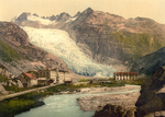 Glacier Hotel and Rhone Glacier