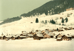Village of Leysin in Winter
