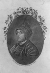 Benjamin Franklin With Fur Hat and Glasses