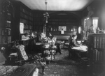 Edward Everett Hale and Woman in a Library