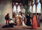 Photo of The Parting of the Two Foscari by Francesco Hayez