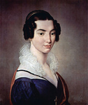 Photo of a Portrait of a Woman Named Antonietta Vitali Sola by Francesco Hayez