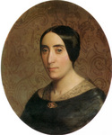 Photo of a Portrait of Amelina Dufaud Bouguereau by William-Adolphe Bouguereau