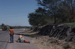 Man and Woman Hitchhiking in Wankie, Rhodesia