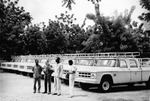 1969  Truck Ceremony in Burkina Faso During the Worldwide Smallpox Eradication