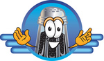 Clip Art Graphic of a Ground Pepper Shaker Cartoon Character Logo
