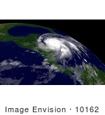 #10162 Picture Of Hurricane Wilma Near Cozumel