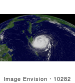 #10282 Picture Of Hurricane Frances