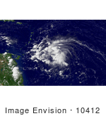 #10412 Picture Of Tropical Depression Two