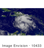 #10433 Picture Of Tropical Storm Charley