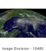 #10480 Picture Of Tropical Storm Claudette
