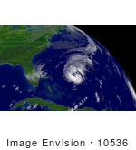 #10536 Picture Of Tropical Storm Jeanne