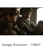 #10607 Picture Of Soldiers In A Helicopter