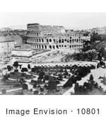 #10801 Picture Of The Roman Colosseum Italy