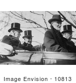 #10813 Picture Of Woodrow Wilson Warren G Harding Philander Knox And Joseph Cannon