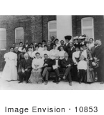 #10853 Picture Of Faculty Of Tuskegee Institute In 1906