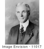 #11017 Picture Of Henry Ford In Suit