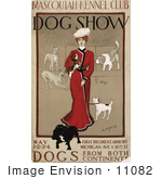 #11082 Picture Of A Vintage Dog Show