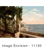 #11130 Picture Of A View Of Amalfi