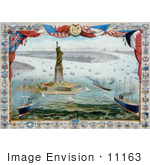 #11163 Picture Of Liberty Enlightening The World Statue Of Liberty