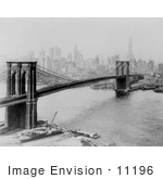 #11196 Picture Of The Brooklyn Bridge