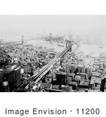 #11200 Picture Of Brooklyn And Manhattan Bridges