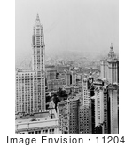 #11204 Picture Of The Woolworth Building In Manhattan