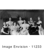 #11233 Picture Of Ladies Of The Cabinet In 1897