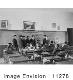 #11278 Picture Of Students In A Class Room